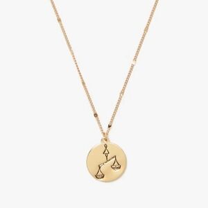 KATE SPADE - In The Stars Libra Pendant Necklace